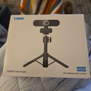 SmartCam USB Webcam with Tripod - Black